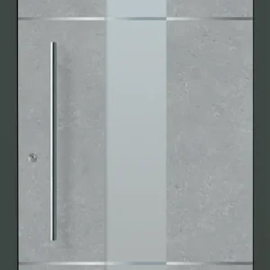 Knallerangebot Aluminium-Haustür OptiDoor Design 32112D