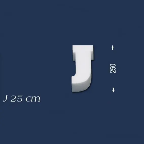Deko Buchstabe J 250 mm Styropor Buchstabe 3D Buchstabe Weiß Wiesemann Jetzt Kaufen
