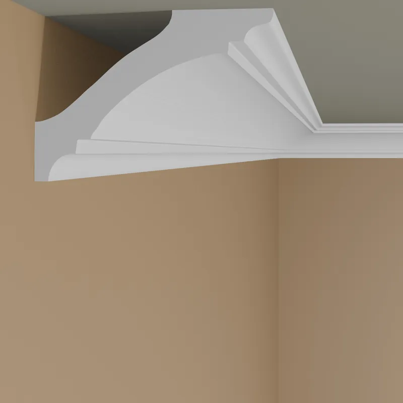 Neue Ware NMC | Außenwinkel | Polystyrol | 75 x 50 x 200 mm | Weiß | Stuckleisten Winkel
