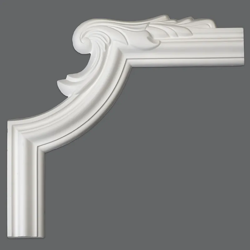 PROVISTON | Zierleistenecke Esslingen | Gips | 380 x 380 mm | Wandleistenecke | Weiß Angebot