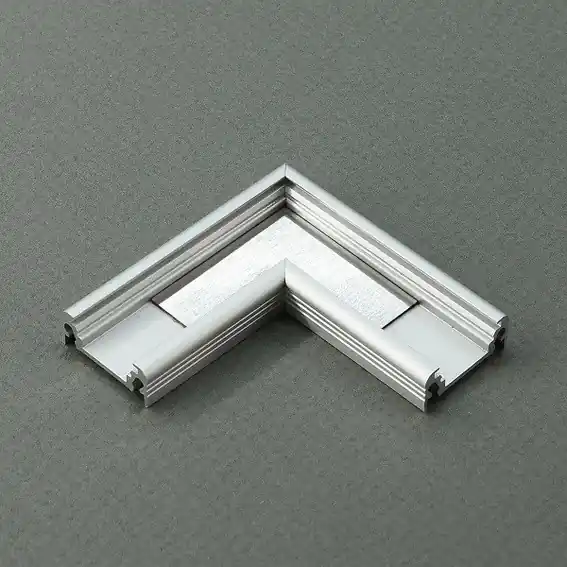 Neu Im Sortiment Eckverbinder für LED Alu Profil "Stio" Aluminium Robust Langlebig