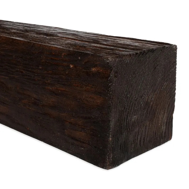 Elite Decor | PU-Balken "ED106" | Polyurethan | 120 x 120 mm | Eiche Dunkel | Deckenbalken Nur Heute