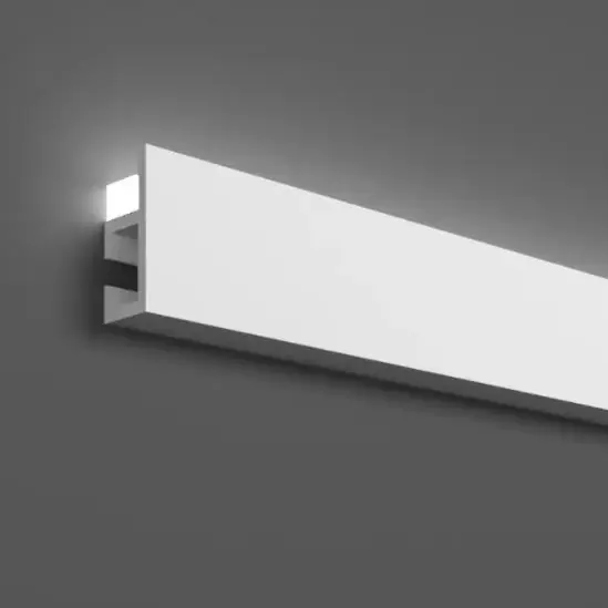 Elite Decor Außenwinkel Stuckleiste Grand Decor 48 mm x 22 mm Polymer KH903 Zierleiste Wochenendangebot