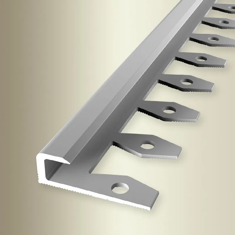 Küberit Einfass- & Abschlussprofile H 10 mm B 30 mm L 2500 mm Einfasshöhe 7 mm Alu elox Sichere Zahlung