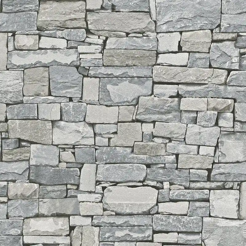 Direktkauf Rasch | Selection | 859102 | Vliestapete | Muster & Motive | 10.05 x 0.53 m | Grau | Braun
