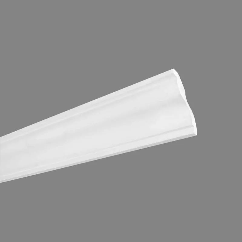 Top-Seller PROVISTON | Gipsleiste "ES-20" | Echter Gipsstuck | 70 x 87 x 1200 mm | Stuckleiste aus Gips