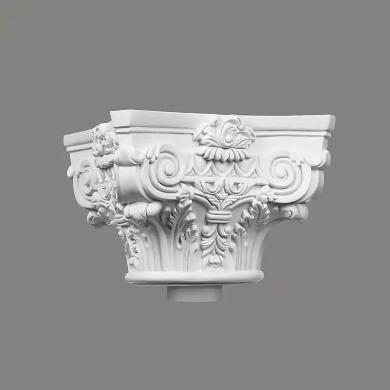 Mardom Kapitell C1000-2W Profoam 290 x 290 x 210 mm Weiß für Vollsäule und Fußteil Sale