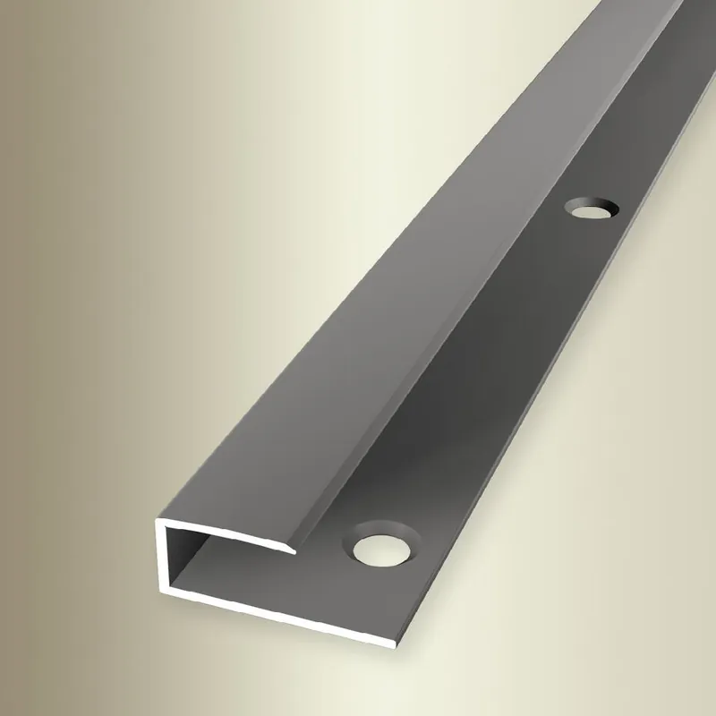 Küberit Einfass- & Abschlussprofile B 23 mm L 2700 mm Einfasshöhe 6 - 15.5 mm Alu elox Echt