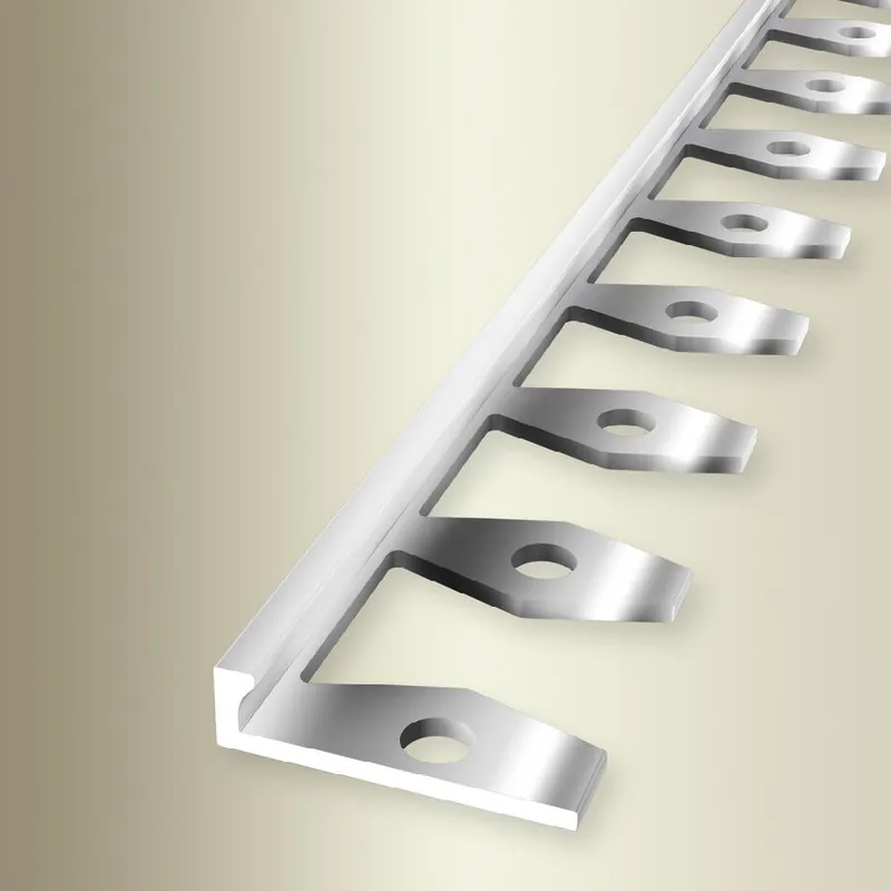 Küberit Einfass- & Abschlussprofile H 3.5 mm B 21 mm L 2500 mm Einfasshöhe 2 mm Alu elox Saisonangebot