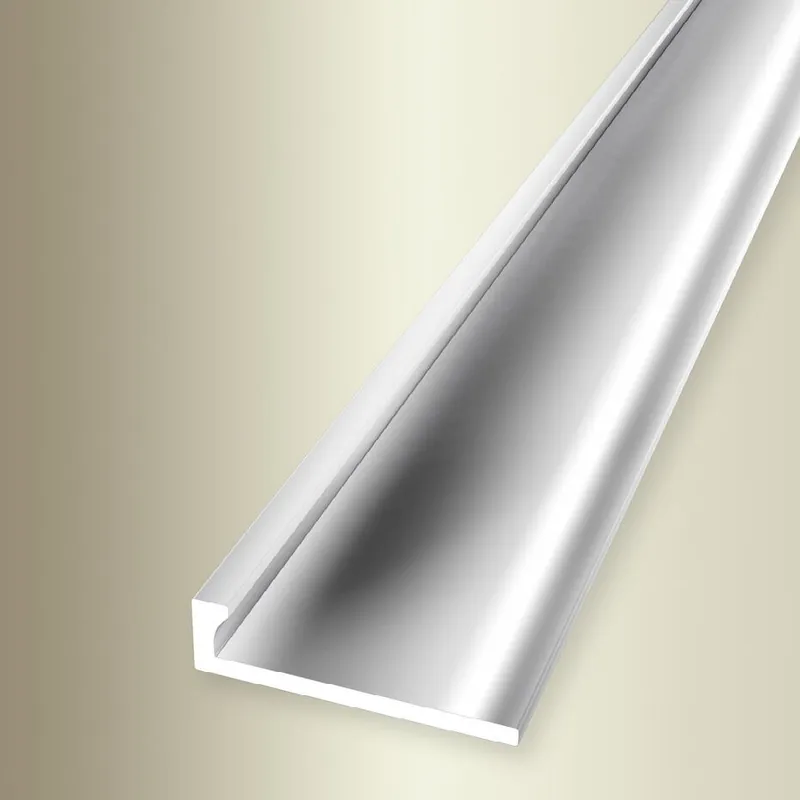Highlight Küberit Einfass- & Abschlussprofile H 3.5 mm B 21 mm L 2500 mm Einfasshöhe 2 mm Alu elox