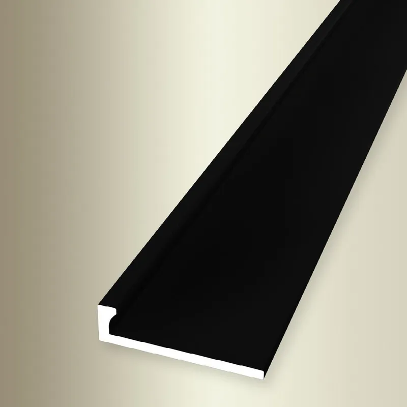 Günstig Küberit Einfass- & Abschlussprofile H 3.5 mm B 21 mm L 2500 mm Einfasshöhe 2 mm Alu elox