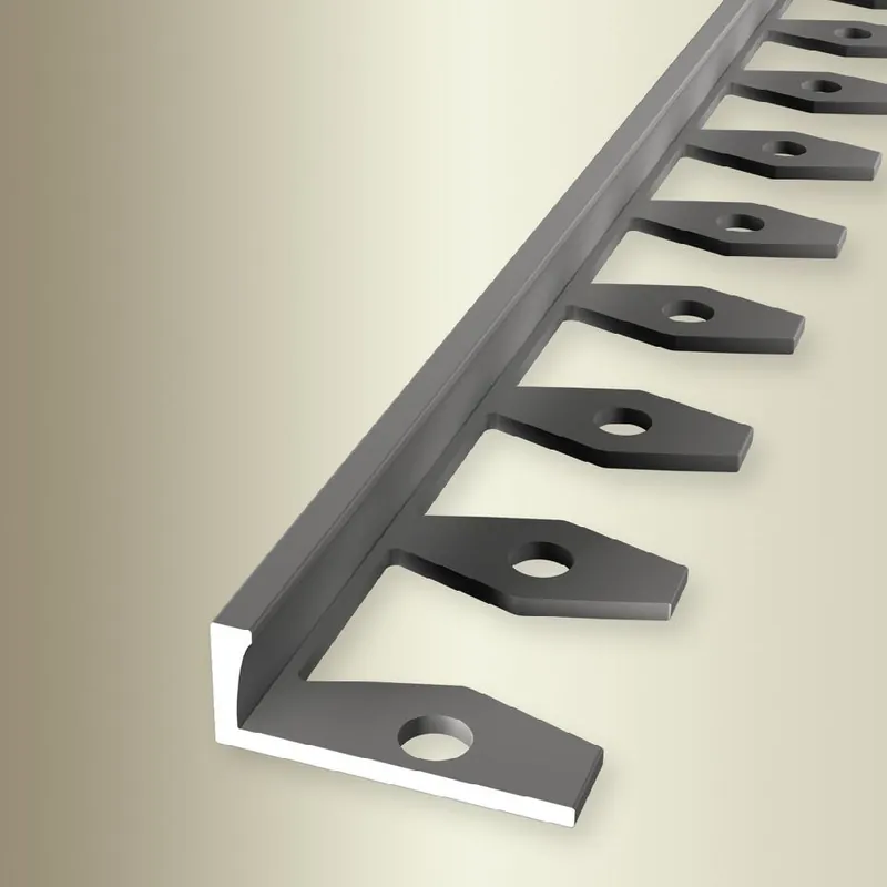 Jetzt Bestellen Küberit Einfass- & Abschlussprofile Höhe 9.5 mm Breite 22.5 mm L 2500 mm Einfasshöhe 8 mm