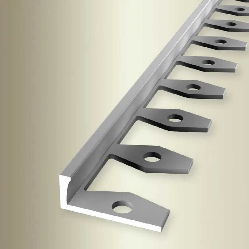 Meistverkauft Küberit Einfass- & Abschlussprofile Höhe 9.5 mm Breite 22.5 mm L 2500 mm Einfasshöhe 8 mm
