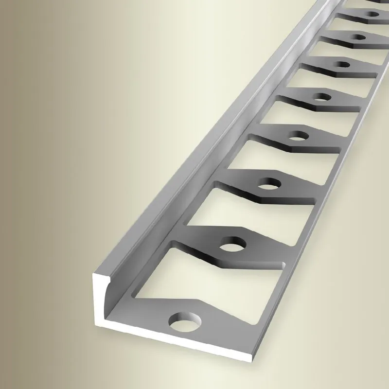 Küberit Einfass- & Abschlussprofile Höhe 7.5 mm Breite 22.5 mm L 2500 mm Einfasshöhe 6 mm Expressversand