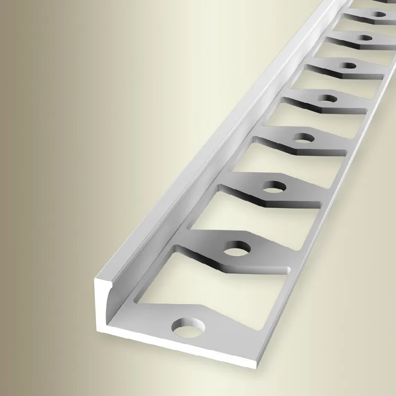 Küberit Einfass- & Abschlussprofile Höhe 7.5 mm Breite 22.5 mm L 2500 mm Einfasshöhe 6 mm Wochenendangebot