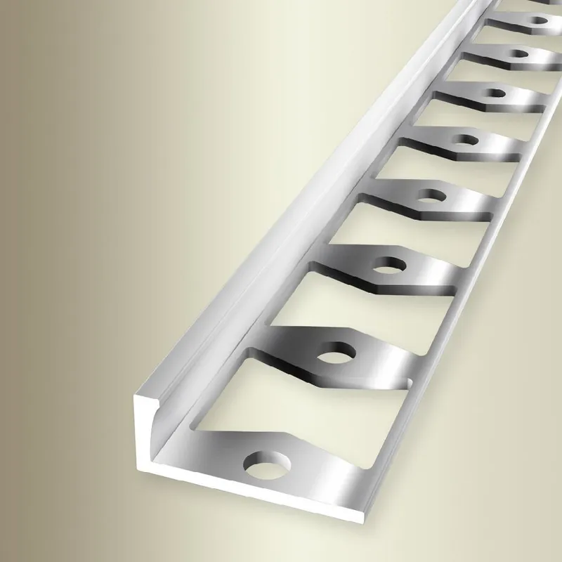 Küberit Einfass- & Abschlussprofile Höhe 7.5 mm Breite 22.5 mm L 2500 mm Einfasshöhe 6 mm Direktkauf