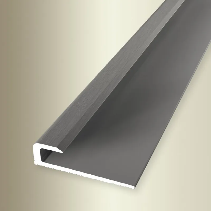 Neu Im Sortiment Küberit Einfass- & Abschlussprofile H 8 mm B 30 mm L 2600 mm Einfasshöhe 5 mm Alu elox