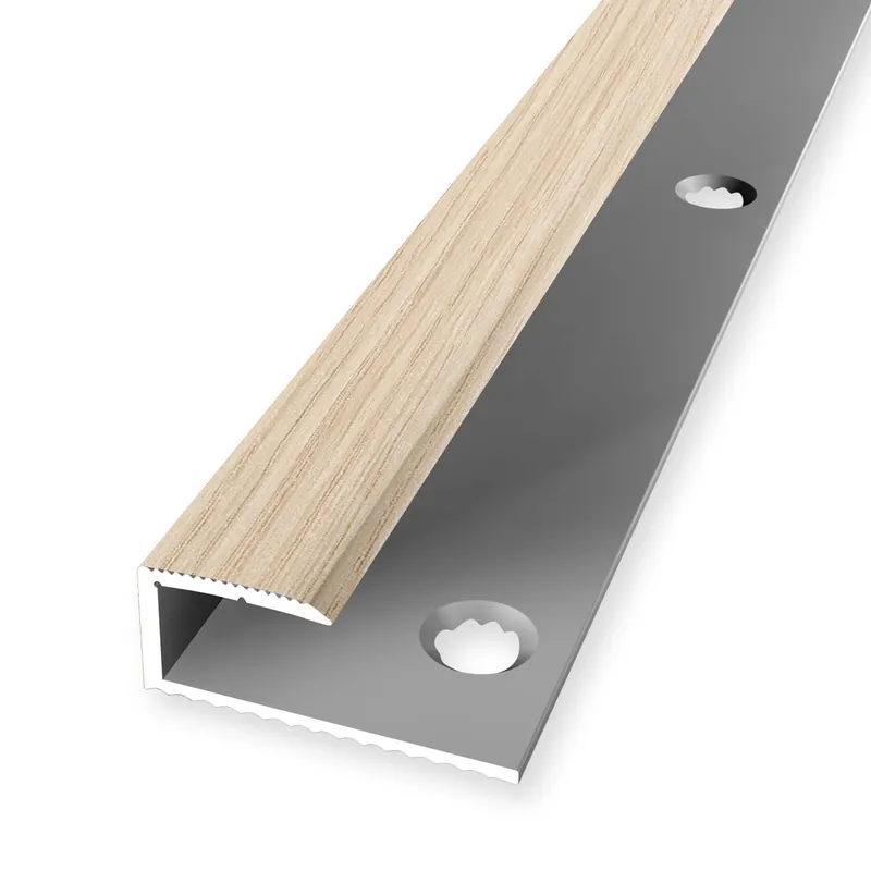 Nur Für Kurze Zeit Einfassprofil 11 x 28 x 2700 mm Aluminium Abschlussprofil Geriffelt Küberit