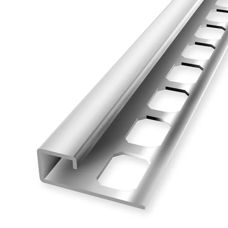 Sichere Zahlung Quadratprofil 12.5 x 35 mm Einfasshöhe 12.5 mm Randleistenprofil Geschlossen Gestanzt Küberit
