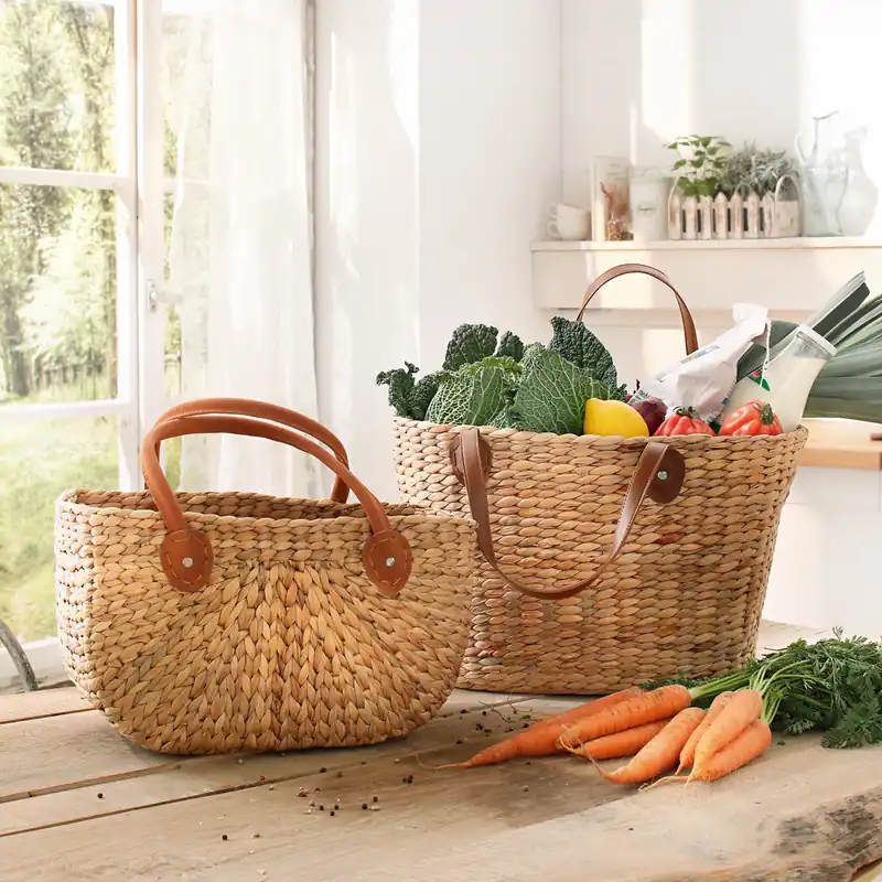 Bestpreis Tasche "Naturgeflecht"