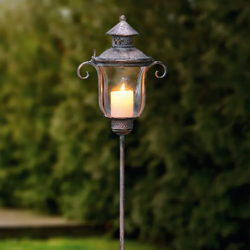 Online Kaufen Stablaterne "Shabby-Grey"