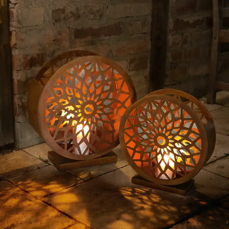 Direkt Vom Hersteller Windlicht "Ornament", 2er Set