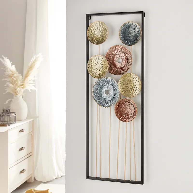 Expressversand Bild "Metallic-Blumen"