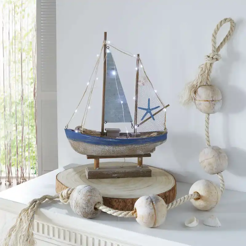 Wochenendangebot LED-Deko "Segelschiff"
