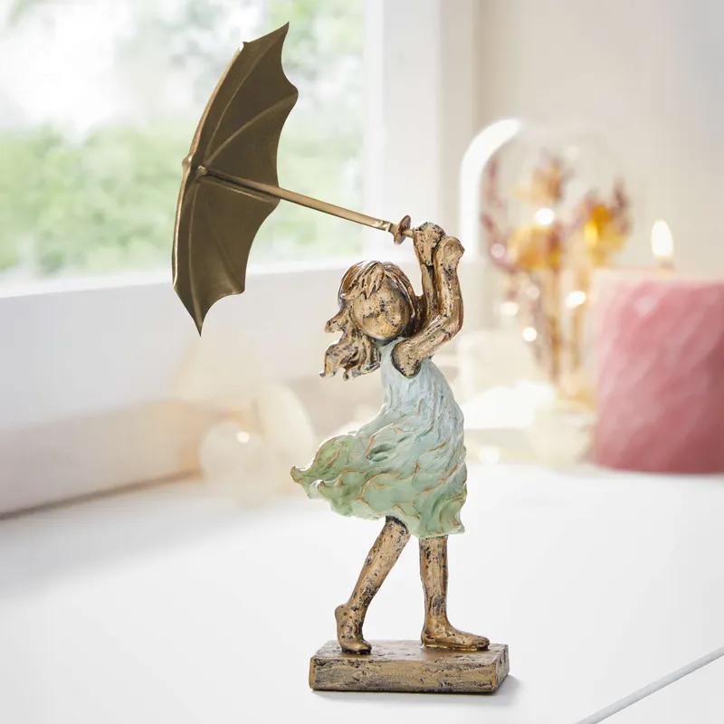 Letzte Chance Figur "Mädchen mit Schirm"