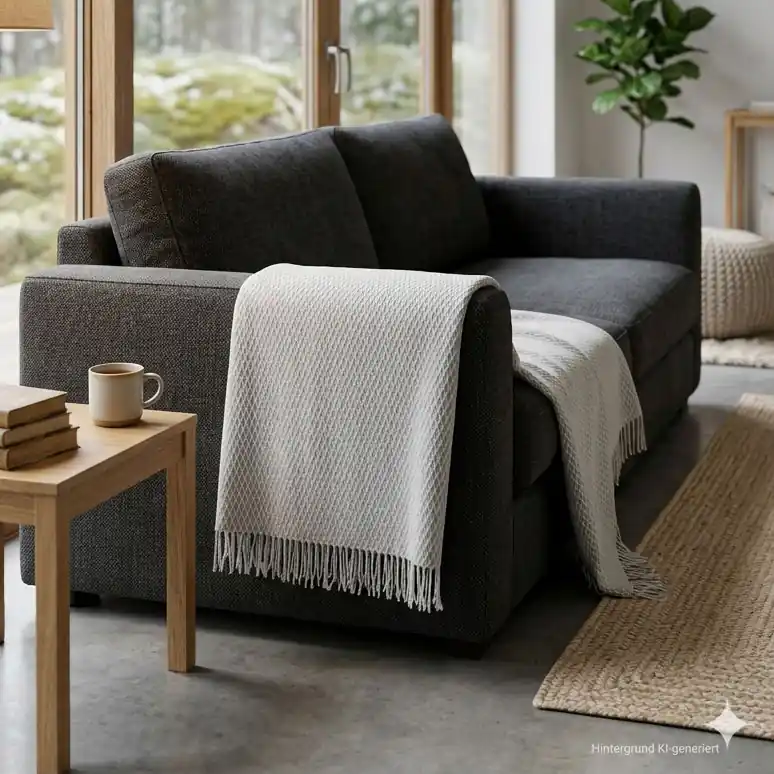 Kuscheldecke "Harmonie" Echt