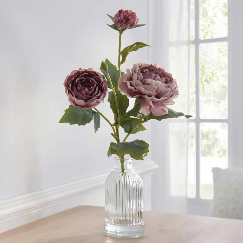 Mega-Angebot Kunstblume "Pfingstrosen" in Vase