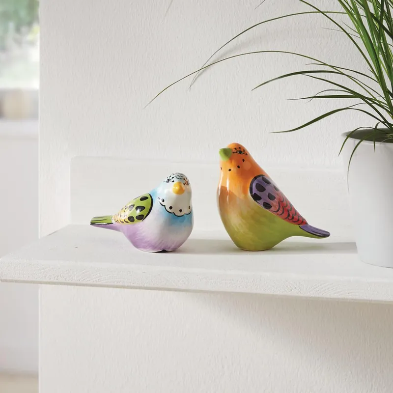 Vogel "Fröhliches Gezwitscher", 2er Set Neu