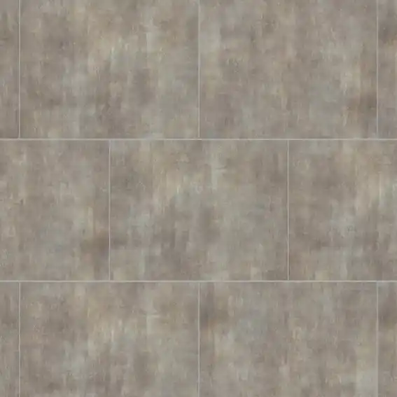 Aktuell Vinylboden floors@work 914 x 457 x 2.5 mm Klebe Vinyl Steinoptik Fliesenoptik Grau NKL42