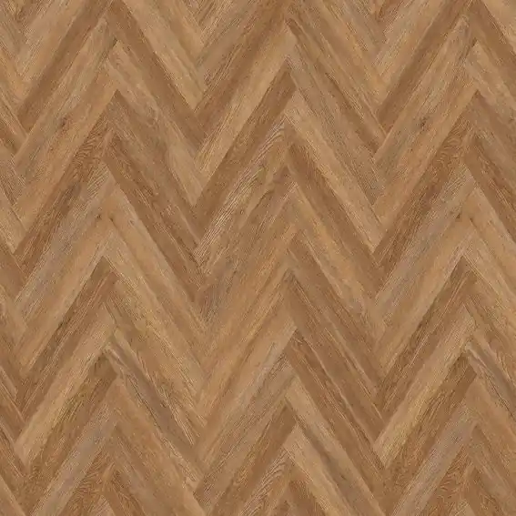Vinylboden Herringbone & Chevron 457 x 76 x 2.5 mm Klebe Vinyl Fischgrätoptik Braun NKL42 Echt