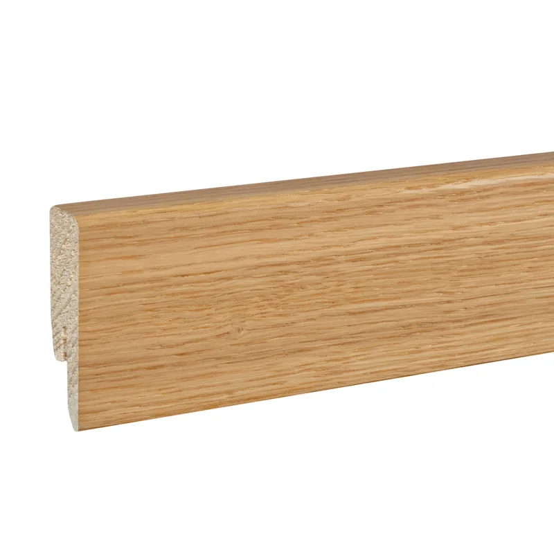 Kosche | Sockelleiste Taverone-11 | 73019 | 16 x 58 x 2400 mm | Fußleiste | Bodenleiste | Eiche lack Wochenendangebot