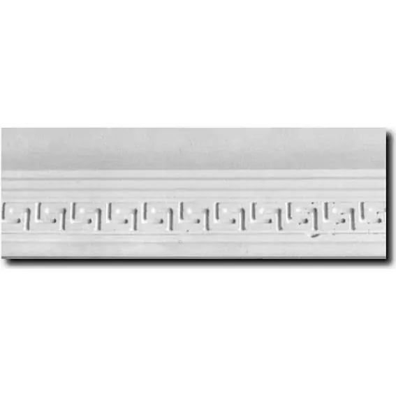 Markenware PROVISTON Innenwinkel | Für Gipsleiste Mannheim 50 x 80 x 200 mm Echter Gipsstuck Weiß
