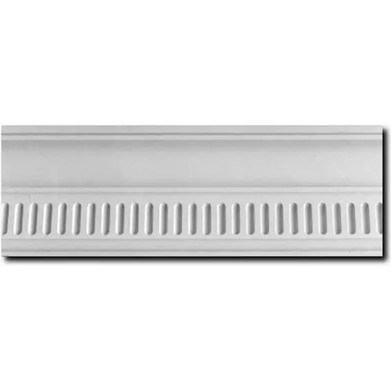 Abverkauf PROVISTON Innenwinkel | Für Gipsleiste Braunschweig 65 x 125 x 200 mm Echter Gipsstuck Weiß