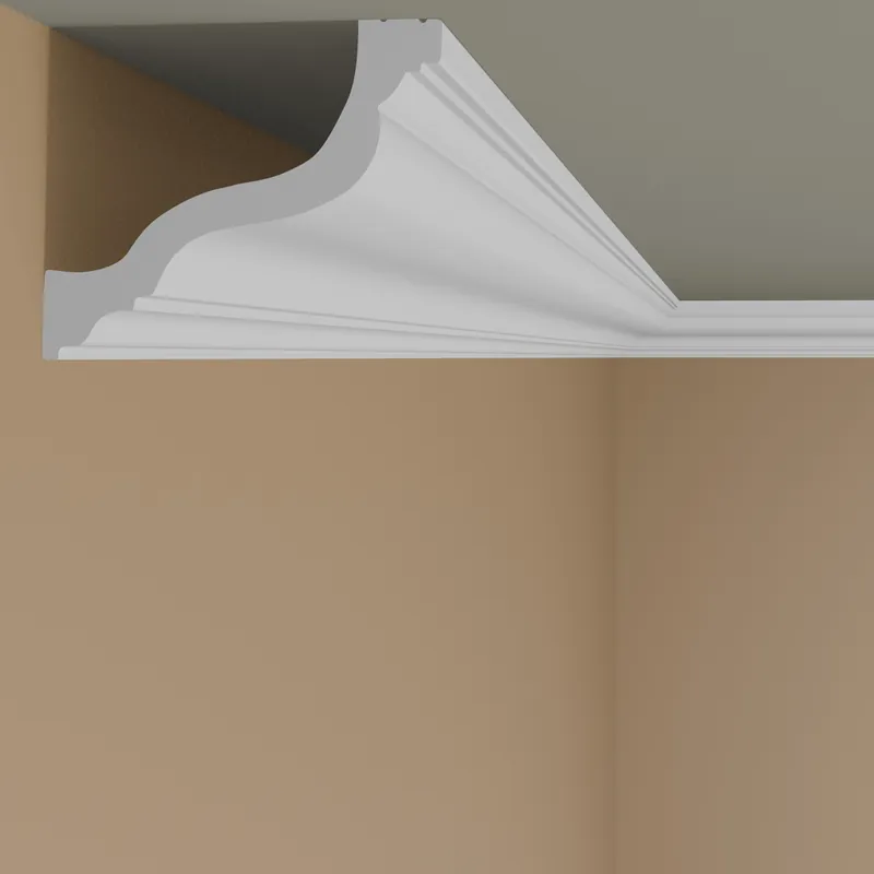 Neu Im Sortiment NMC | Innenwinkel | Polystyrol | 80 x 80 x 200 mm | Weiß | Stuckleisten Winkel