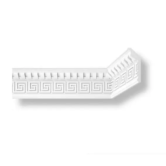 Marbet | Innenwinkel "Marbet B25" | Polystyrol | 100 x 37 x 200 mm | Weiß | Stuckleisten Winkel Highlight