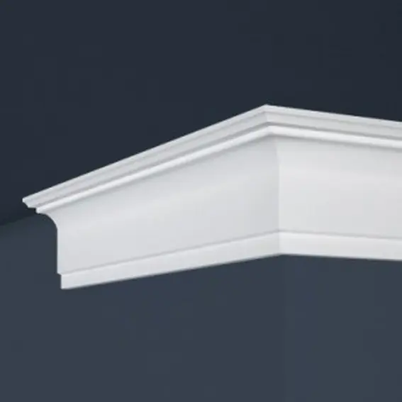 Marbet Außenwinkel "Marbet E35" Polystyrol 45 x 67 x 200 mm Weiß Stuckleisten Ecke Sonderaktion