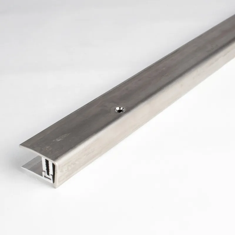 Expressversand Auer Einfass- & Abschlussprofile Davidson H 12 mm B 30 mm Einfasshöhe 7 - 9 mm Edelstahl