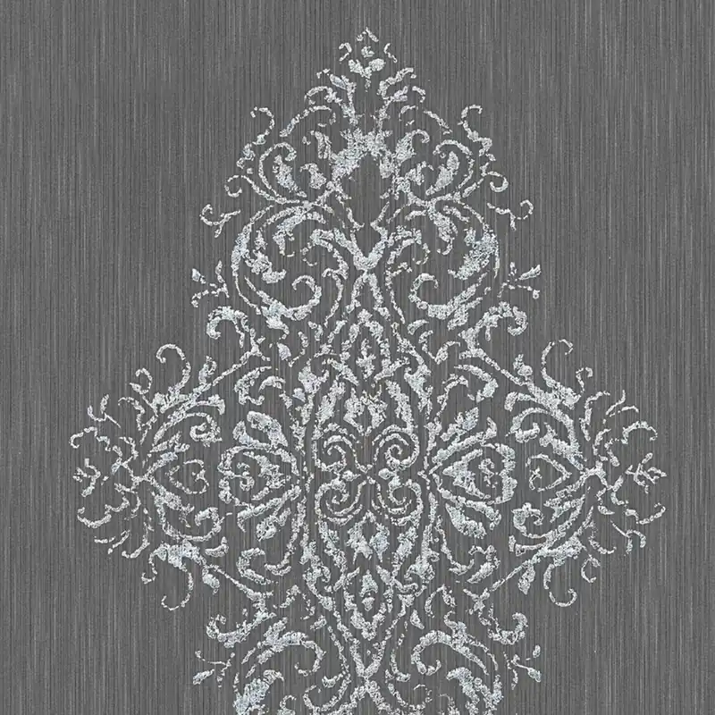 A.S. Creation | Luxury wallpaper | 319454 | Vliestapete | Barock | 0.53 x 10.05 m | Grau Günstig