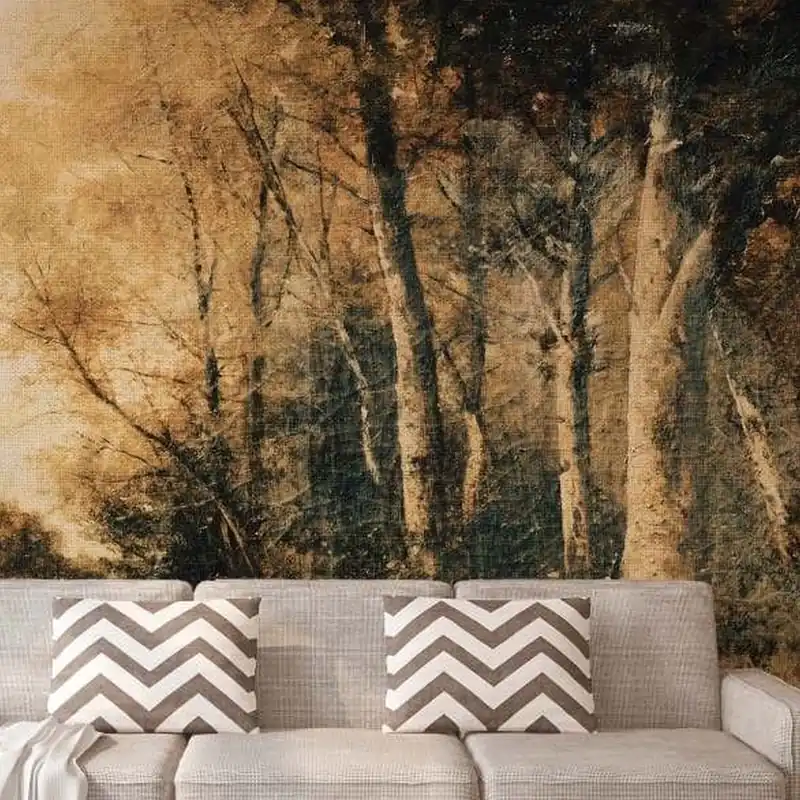 A.S. Creation | Atelier 47 | DD117410 | Fototapete | Vlies | 400 x 270 cm | Wald & Pflanzen | Beige Schnäppchen