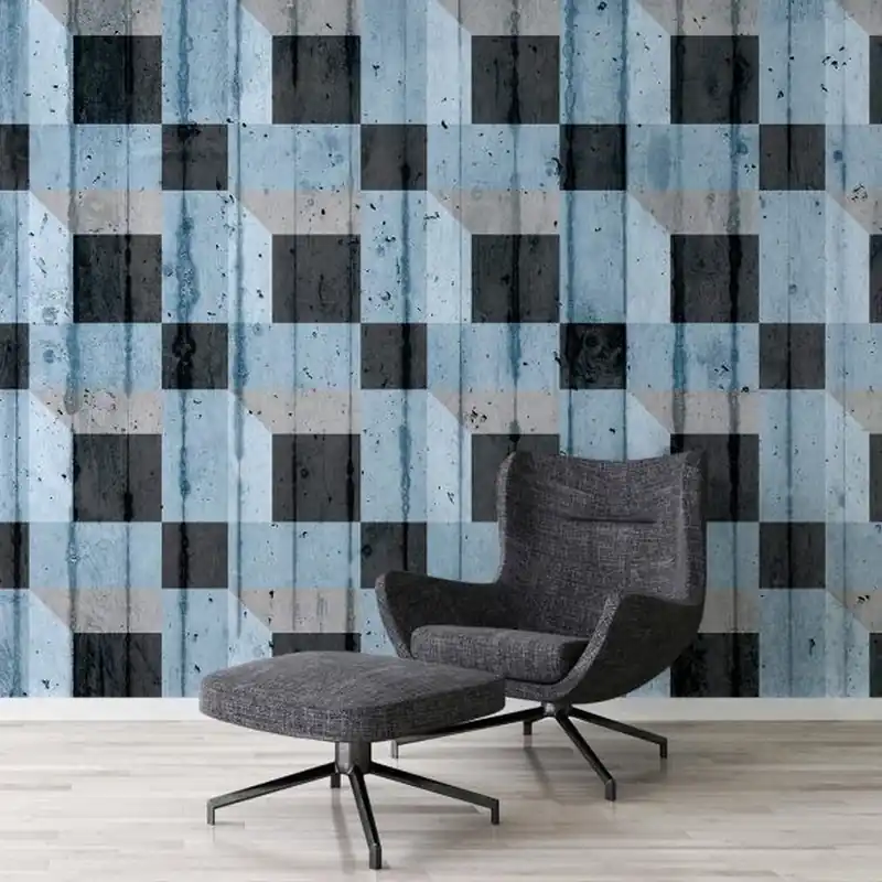 A.S. Creation | Atelier 47 | DD117025 | Fototapete | Vlies | 400 x 270 cm | 3D | Blau Preisreduziert