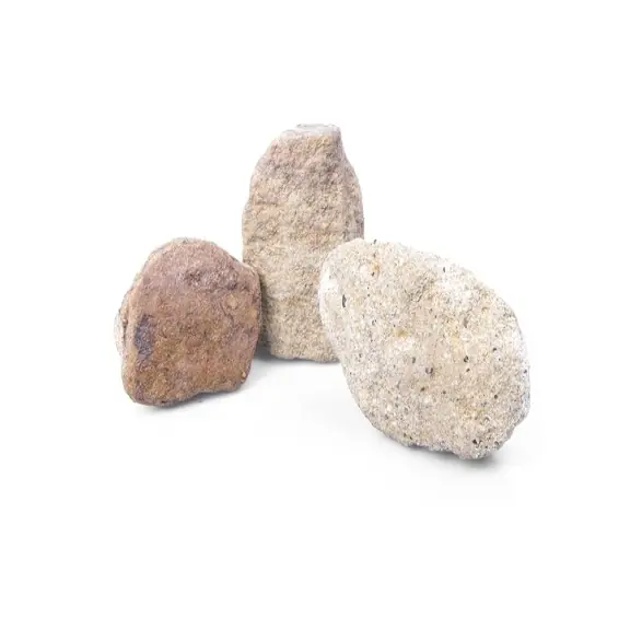 Sandstein 56 - 100 mm Gabionensteine Marmor Gabionen Gelb Gartengestaltung GSH Garantierte Lieferung