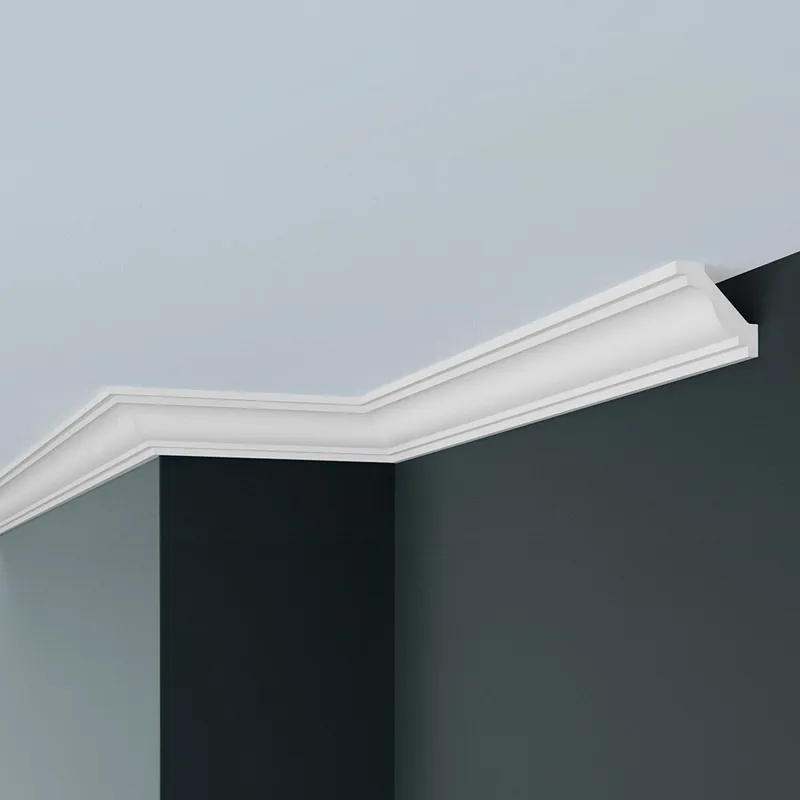 Elite Decor Stuckleisten Außenwinkel Für Deckenleiste P812 Polyurethan Weiß Highlight