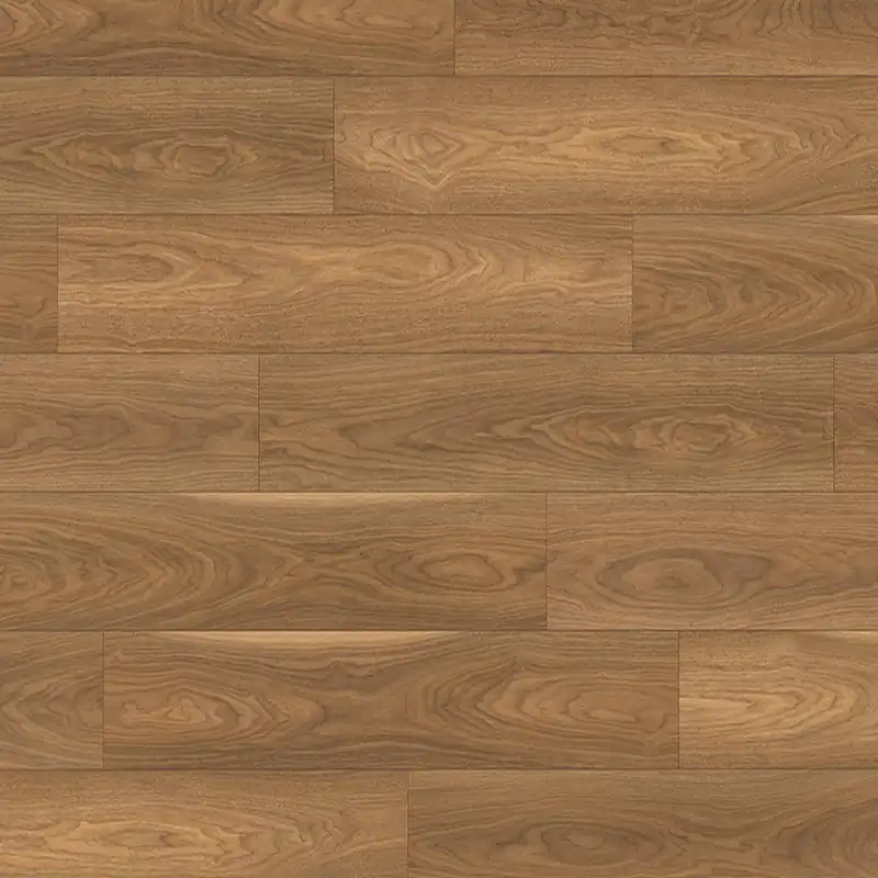 Top-Preis Laminat PRO EPL109 | 1292 x 193 x 7 mm Klick Laminatboden Holzoptik Nussbaum Dunkelbraun NKL31