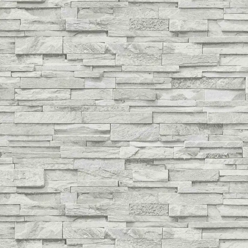 Markenware Tapete Stein Vicco M2-No.73 | Vliestapete in Steinoptik | Grau | Urban Chic | Moderne Steinwand