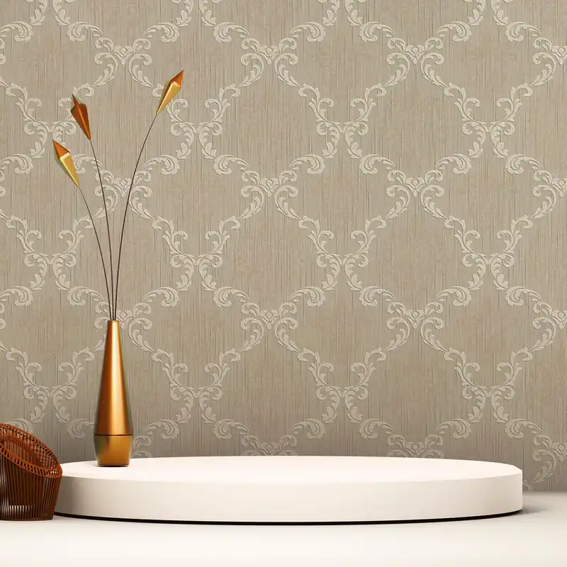 Tapete Barock Samuel M1-No.3780 Vliestapete Beige Barocktapete Klassik Sofort Bestellen