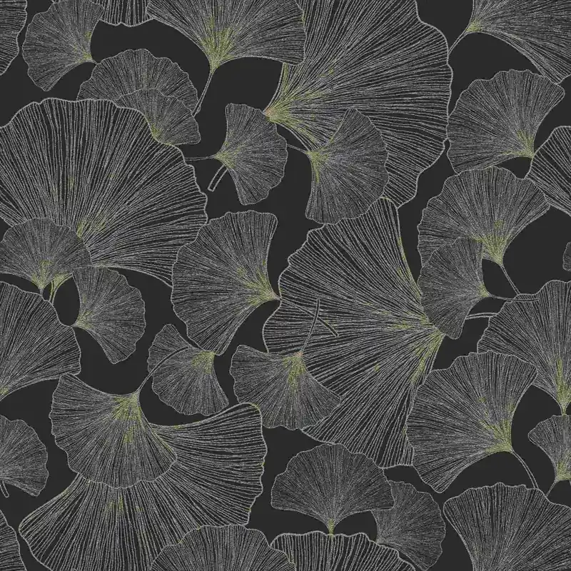 Rasch | Rhapsody | 462234 | Vliestapete | Botanisch | 10.05 x 0.53 m | Gold | Schwarz Neu